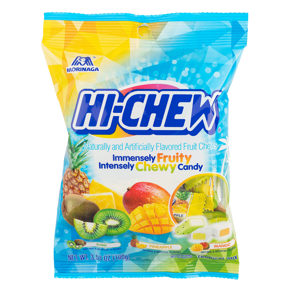 Hi-Chew Tropical Mix Bag 100 g