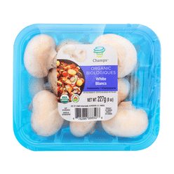 Organic White Mushroom 8 oz