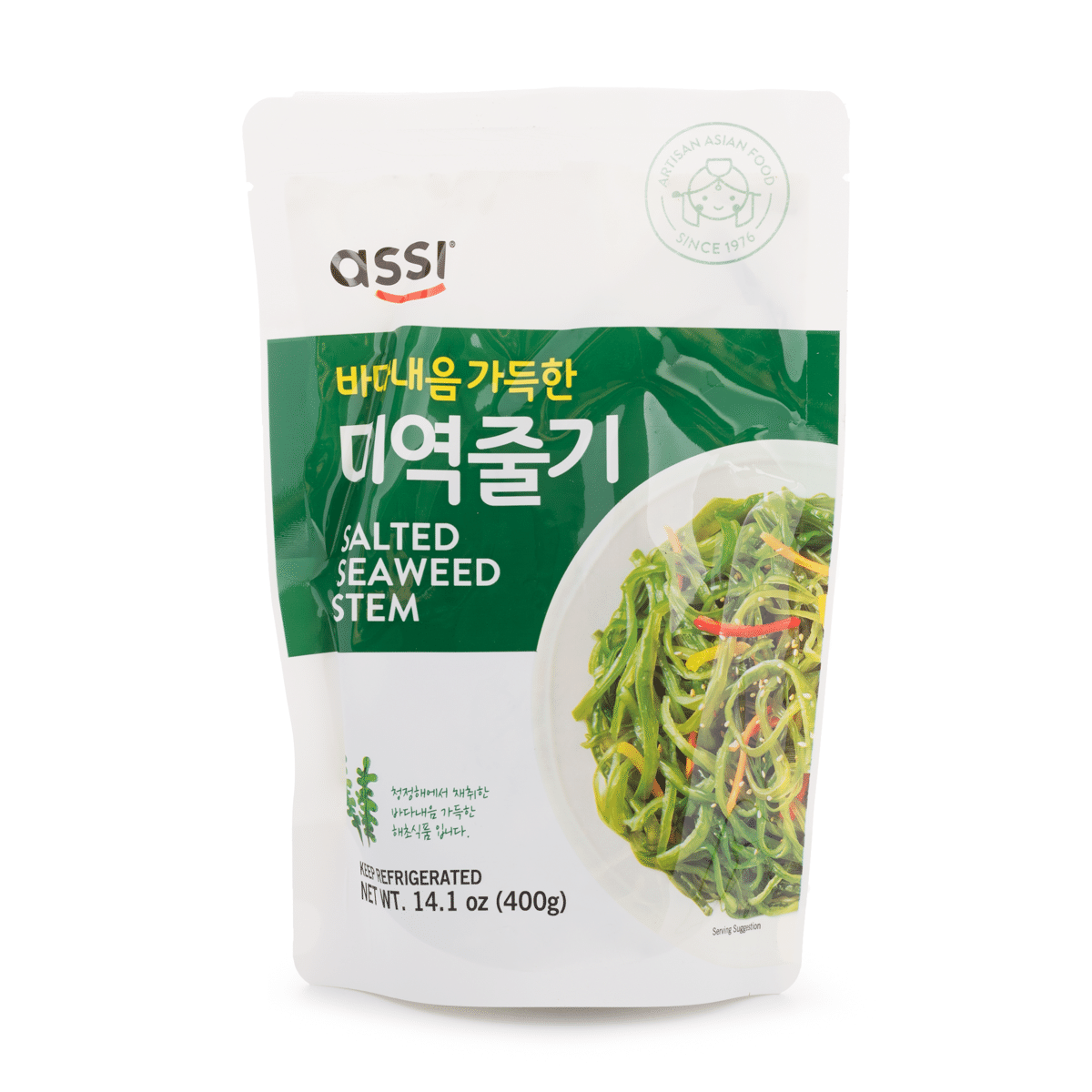 ASSI Salted Seaweed Stem 14.1 oz