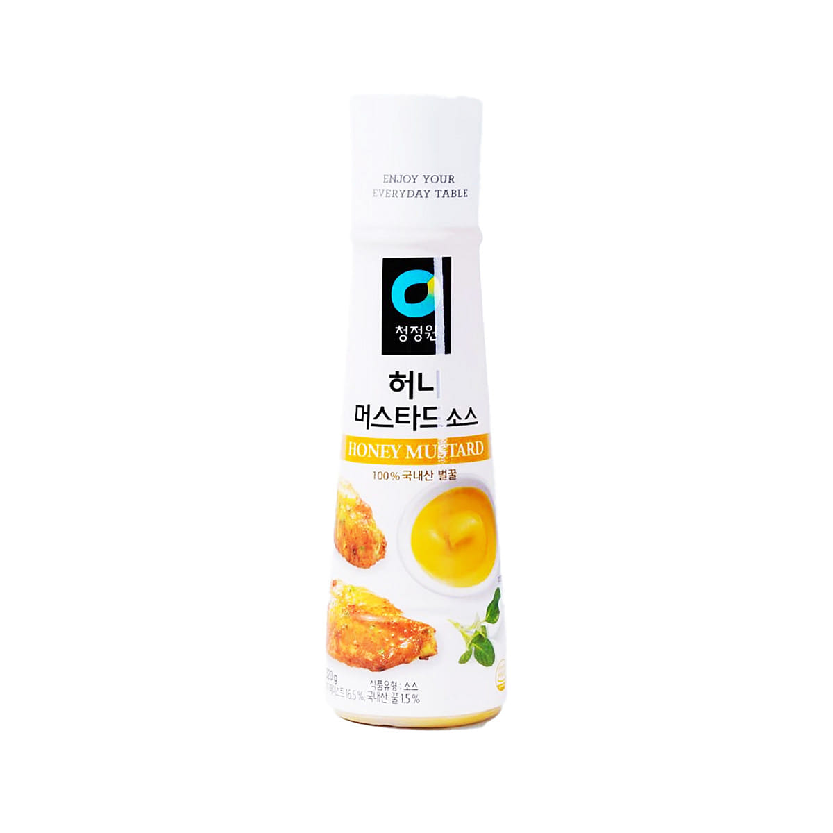 청정원 허니 머스타드 소스 320 그램*12 팩