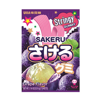 UHA さけるグミ ピーチ味 1.16 オンス - Weee!