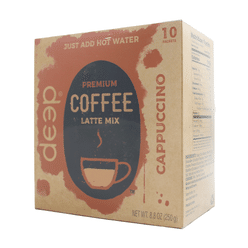 Deep Premium Coffee Latte Mix 10pcs 8.8 oz