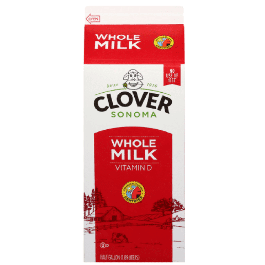 Clover Milk Vitamin D Half Gallon 63.9 fl.oz