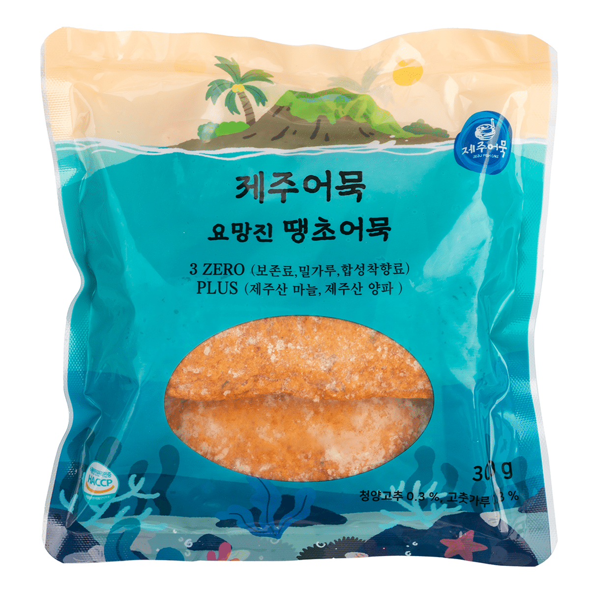 제주어묵 요망진 땡초어묵 300 그램