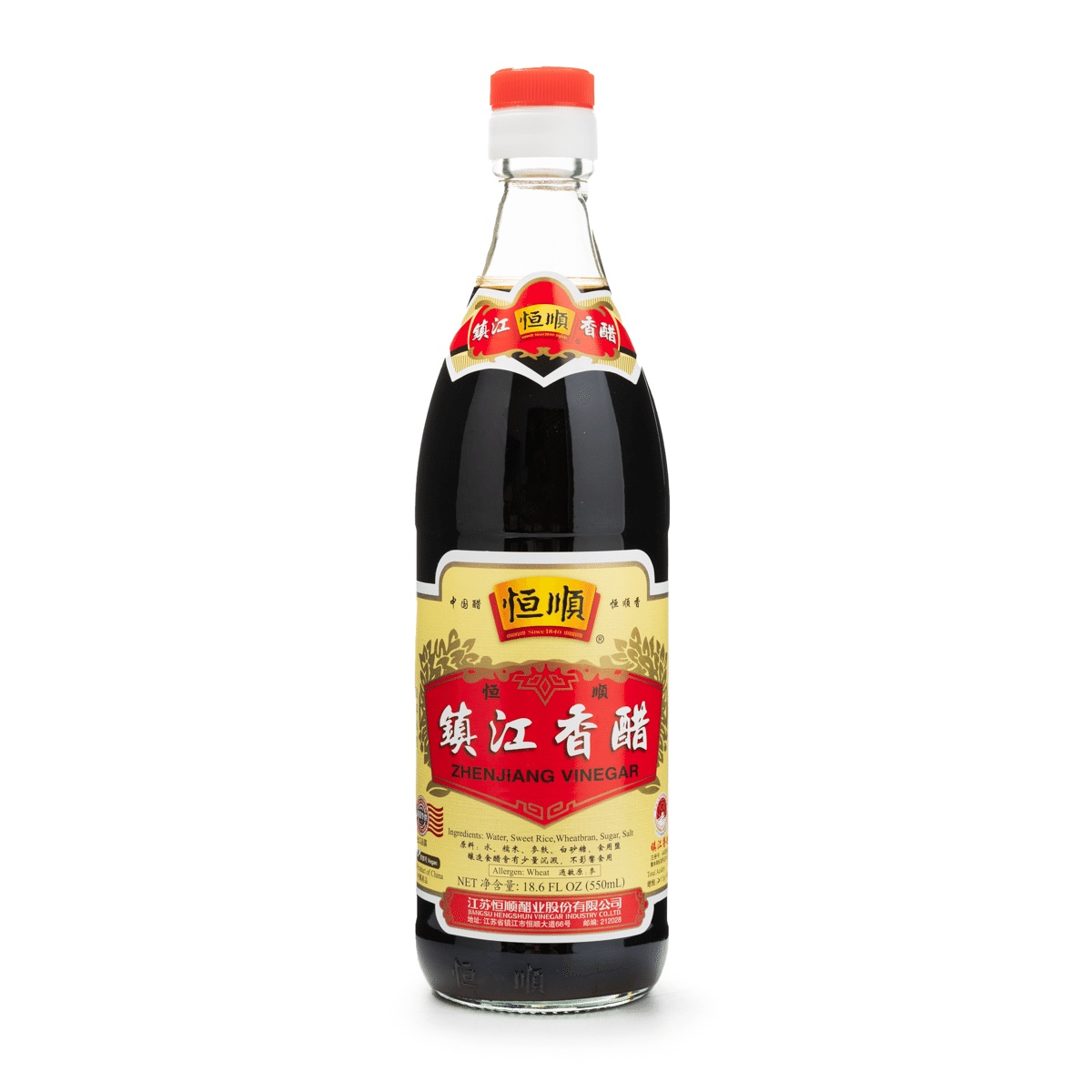 恒順鎮江香醋 18.6 液盎司