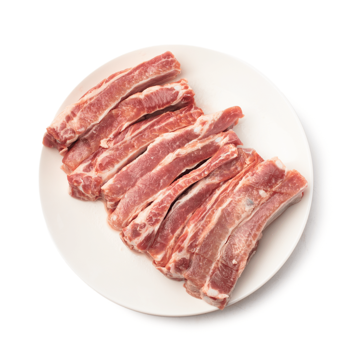 BBQ Cut Pork Spare Ribs, Frozen 2 lb