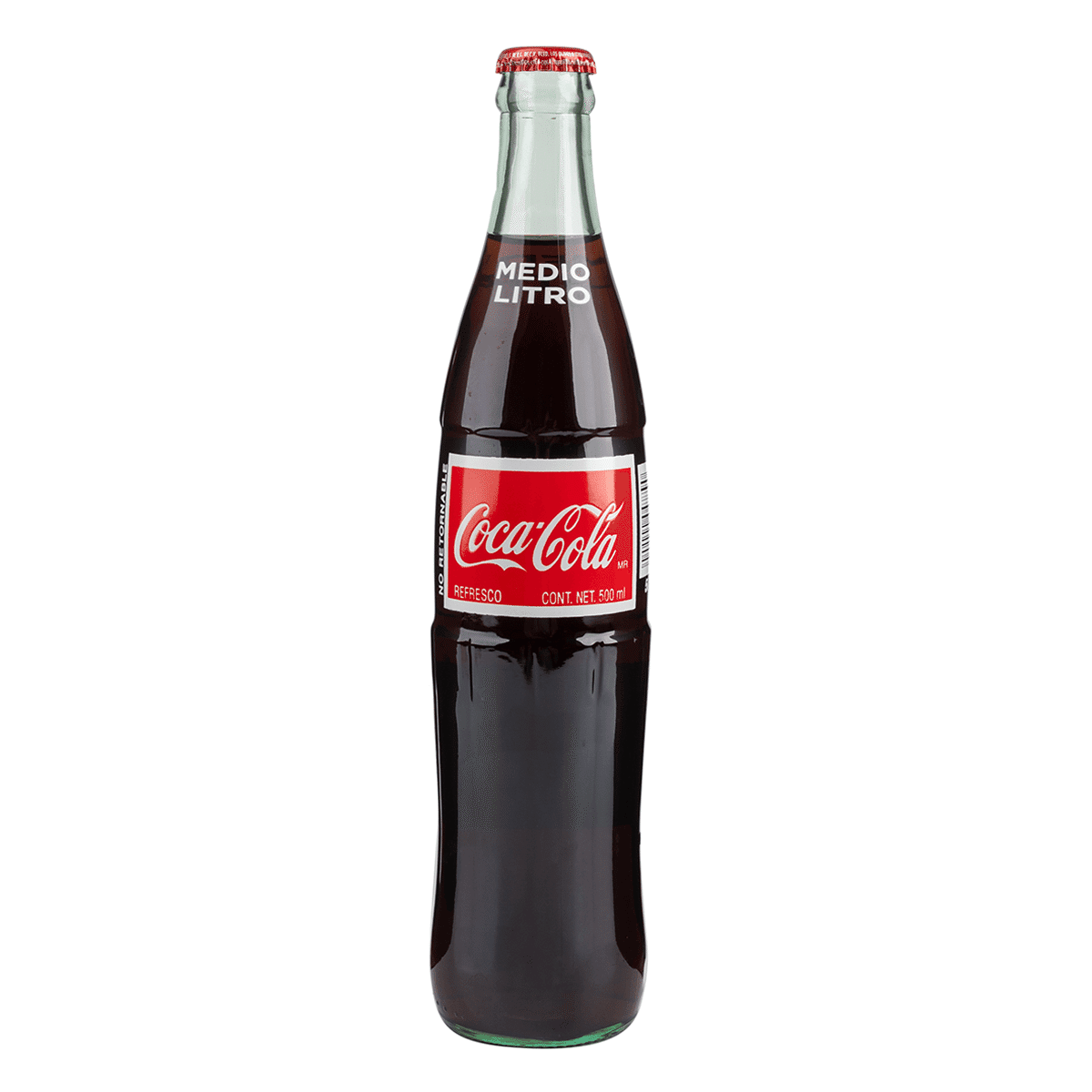 Coca Cola Mexicana Soda de vidrio - Medio litro 500 mililitro(s)