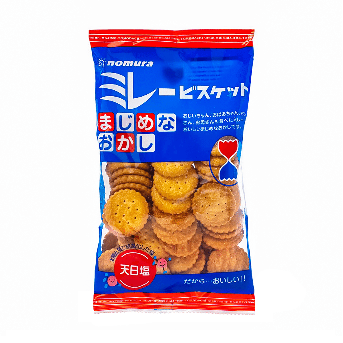 野村 淡鹽薄脆小餅乾 120 克
