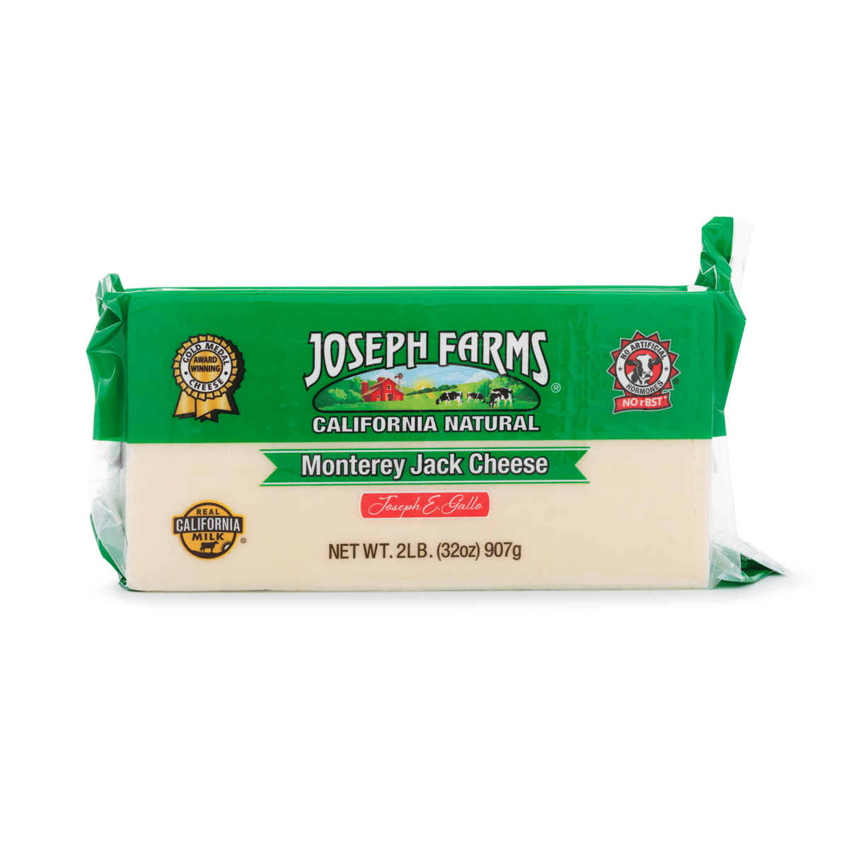 Joseph Farms Monterey Jack Cheese 2 lb