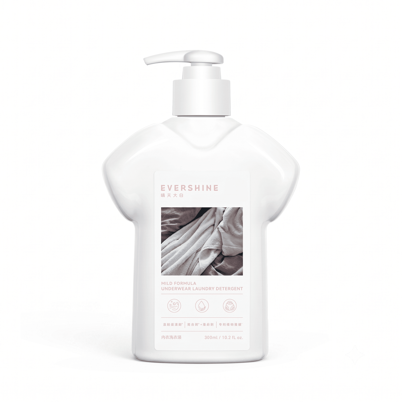 EVERSHINE Sunny White Underwear Laundry Liquid – Peninsula Whisper Fragrance 300 ml