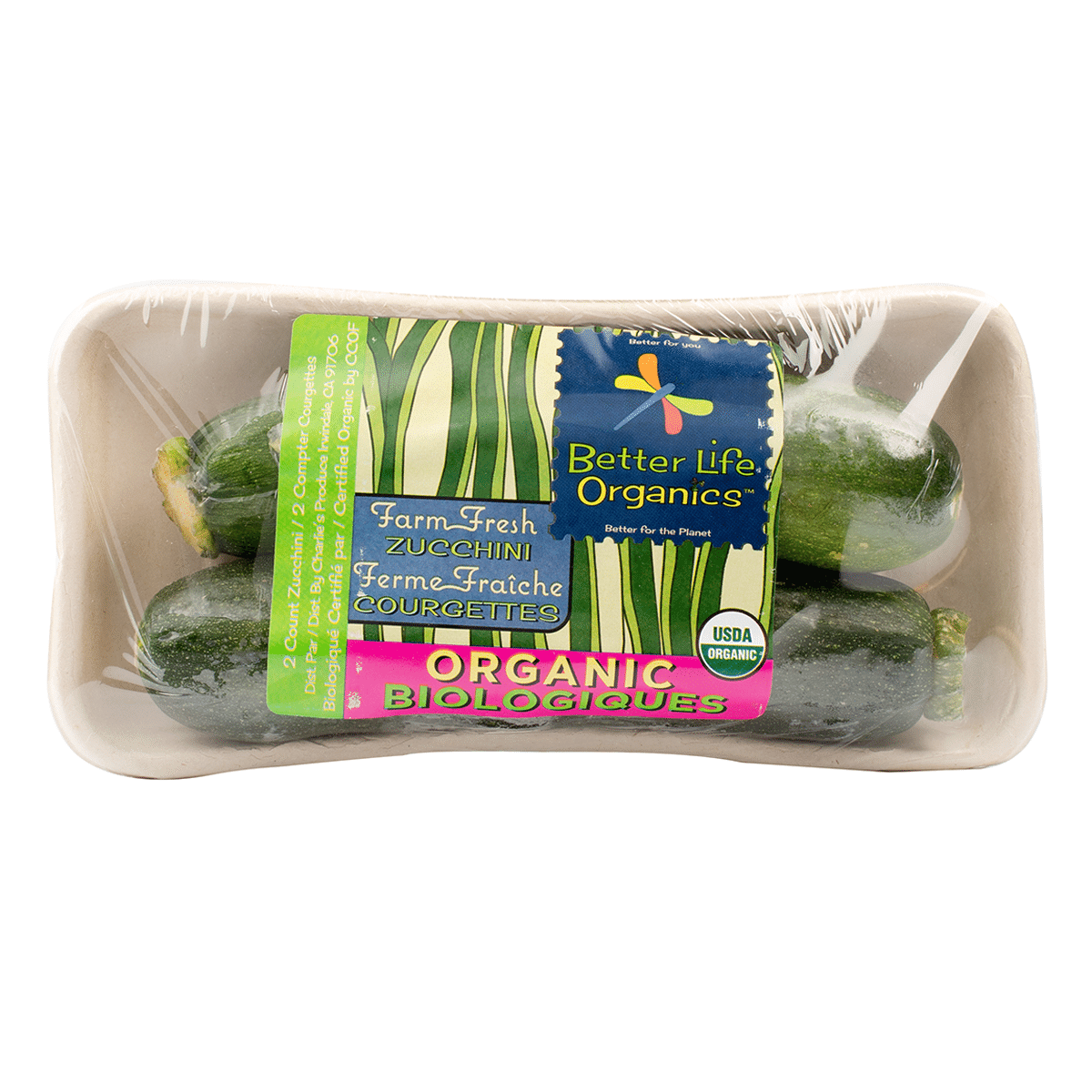 Organic Zucchini 2 count