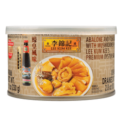 Abalone and Fish Maw with Mushroom in Premium Oyster Sauce 8.1 oz*48 pack