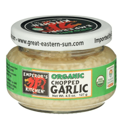 Emperor's Kitchen Organic Chopped Garlic 4.5 oz