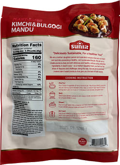 Sunlit Dumpling Spicy Kimchi & Bulgogi 13 oz