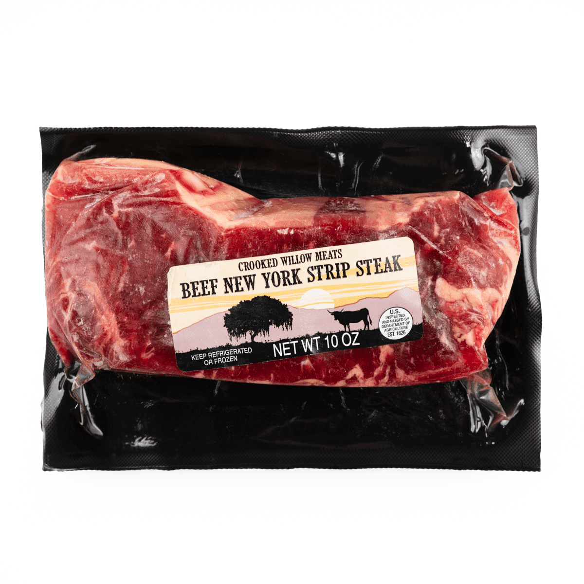 Beef New York Strip Steak 10 oz