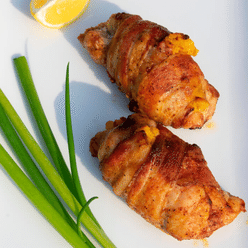 Cajun Style Mardi Gras Chicken Thigh stuffed with Jalapeno Cornbread 16 oz