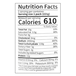 Rice Noodles With Broth and Sprouts 221 g