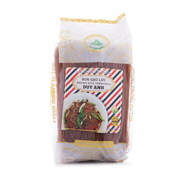 Purvi's Brown Rice Vermicelli – 400g Thin Rice Noodles For Stir Fries & Soups-803963