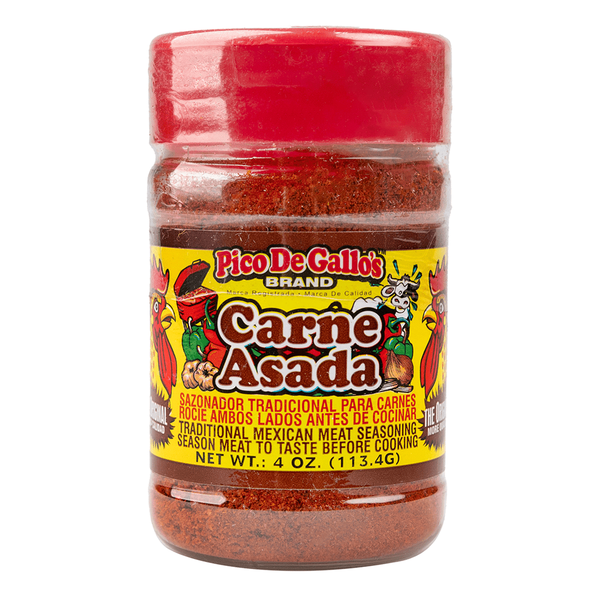 Sazonador de carne asada Pico De Gallo 4 onza(s)