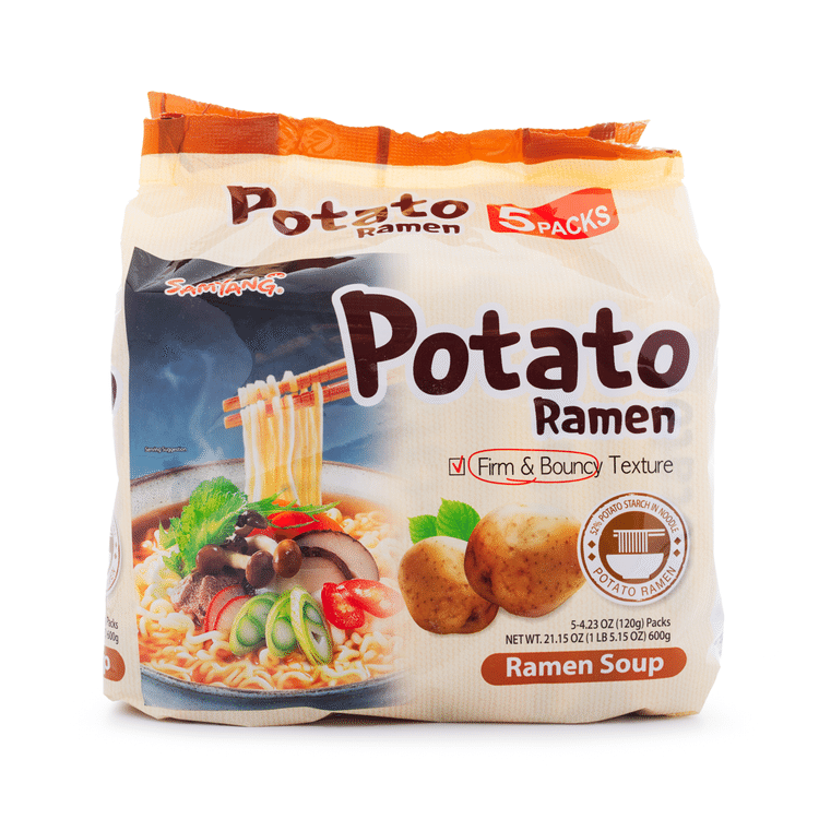 ramen-potato Nongshim Potato Pork Ramen Rich Noodle Kamjatang More Chewy