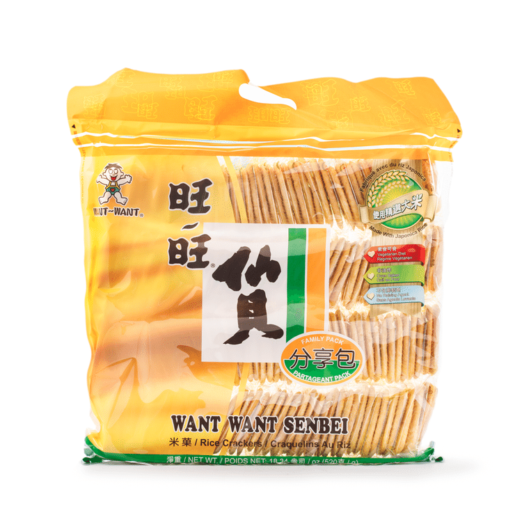 Bánh Gạo Want Want Senbei - Weee!