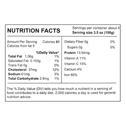 Happy Elephant Cooked Half Shell Bloody Clam, Frozen 14 oz