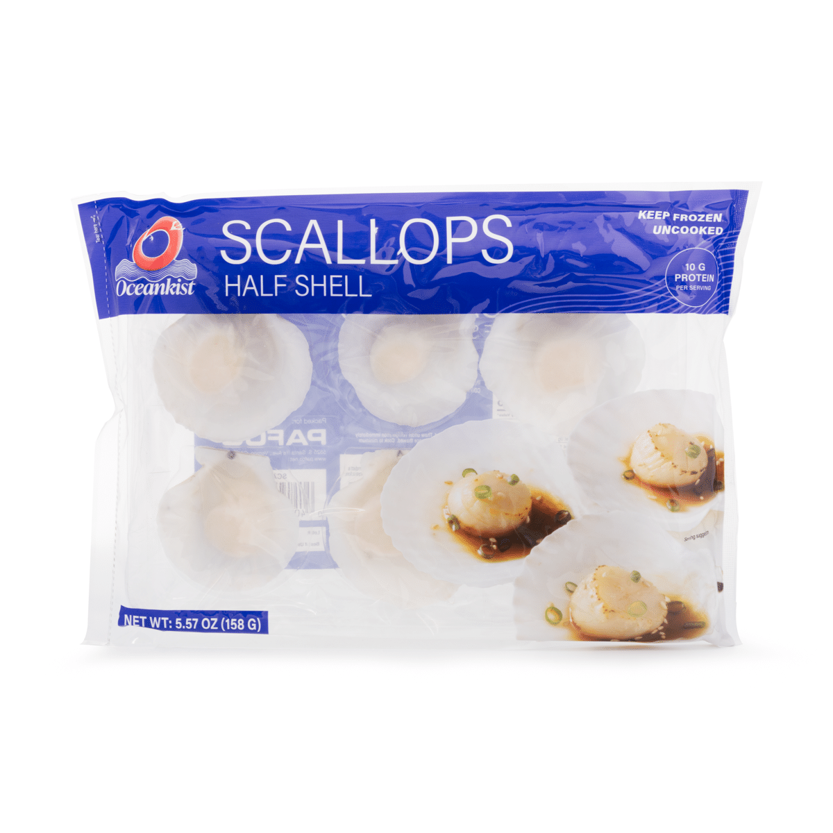 Japanese Half Shell Scallop 6ct 12 oz