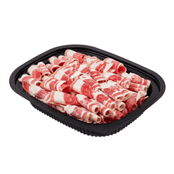 Sliced Beef Short Plate for Hot Pot , Family Size 2.5 lb