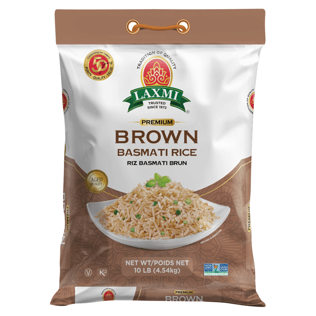 Laxmi Brown Basmati Rice 10 lb