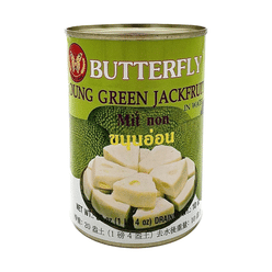 Butterfly Young Green Jackfruit in Brine 20 온스