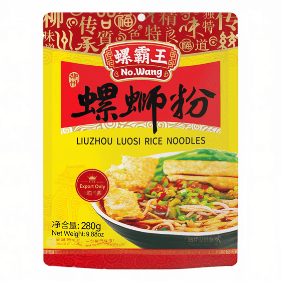 weee_instant_Luobawang Liuzhou Guangxi Specialty LuoSiFen Hot Spicy Snail Noodles 280 g