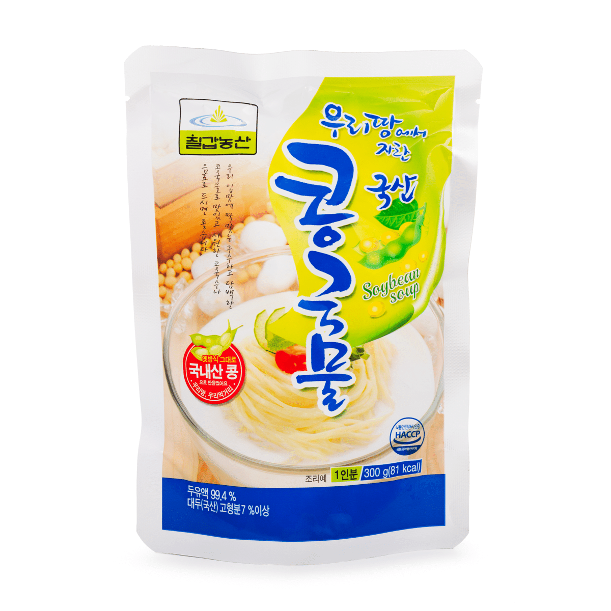 칠갑농산 콩국물 300 그램