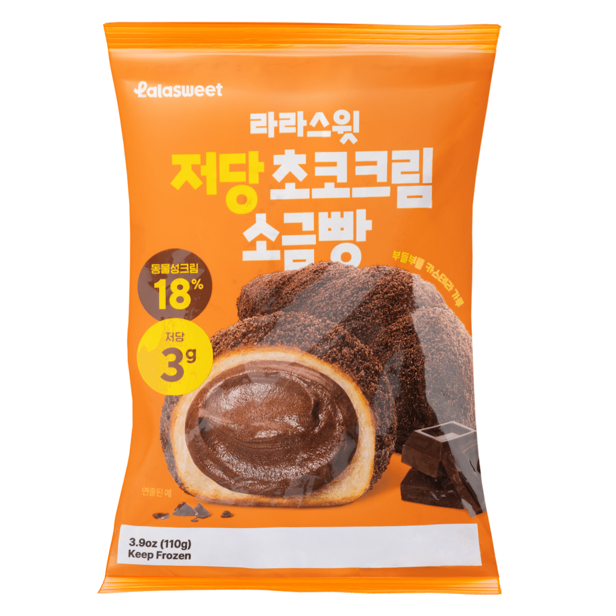 라라스윗 저당 초코크림 소금빵 110 그램