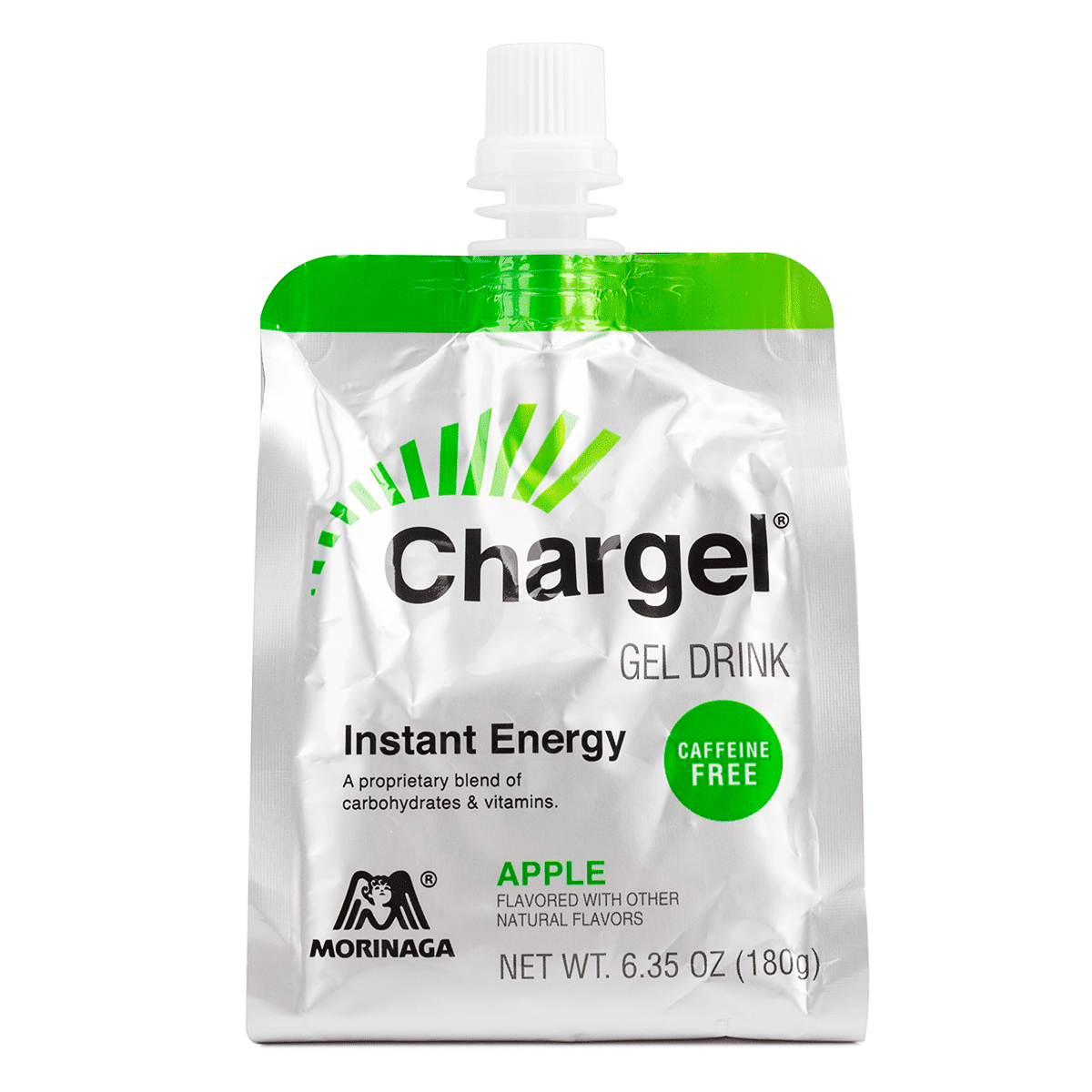 Gel Uống Cung Cấp Năng Lượng Morinaga Chargel, Vị Táo Xanh 6.35 oz