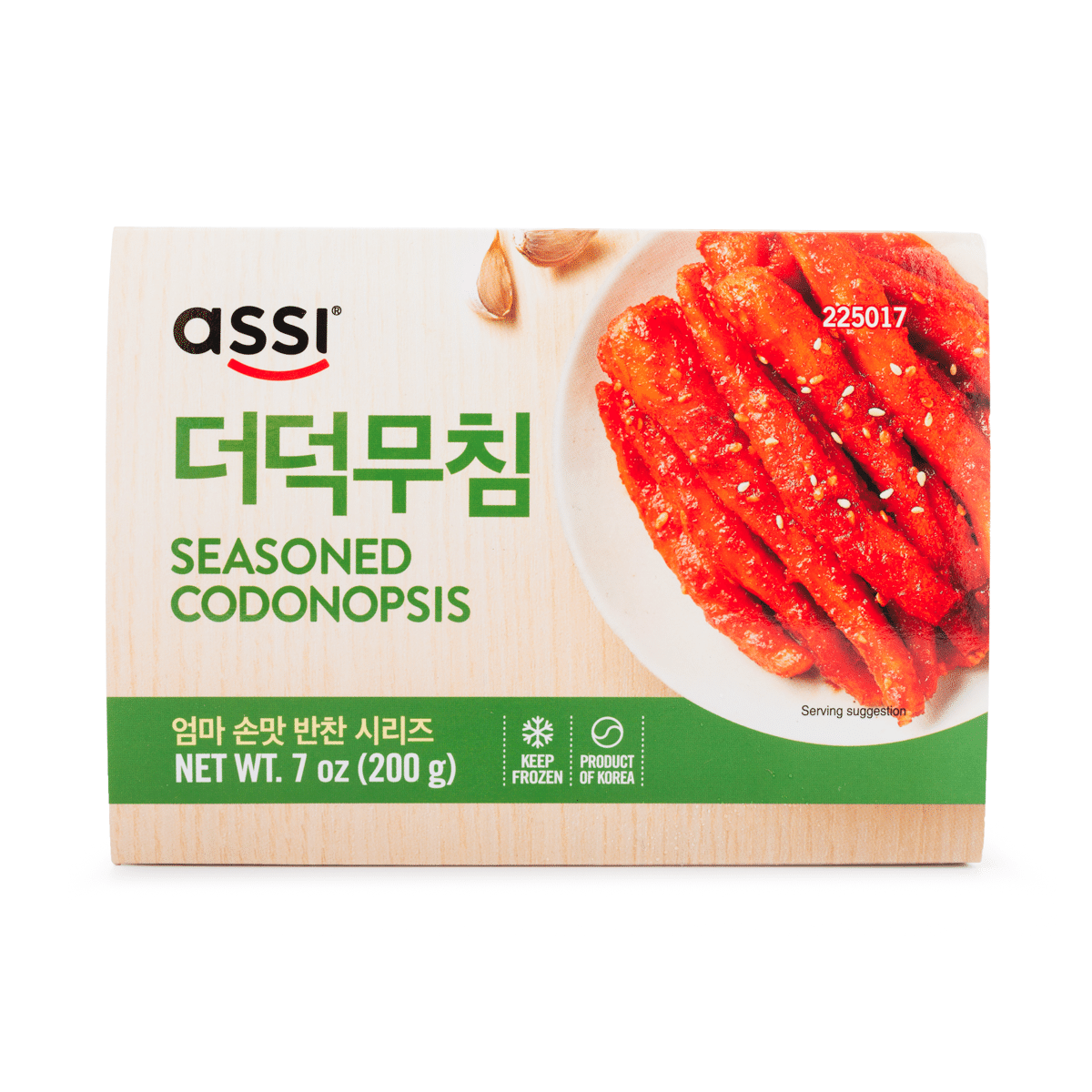 아씨 더덕 무침 냉동 7 온스