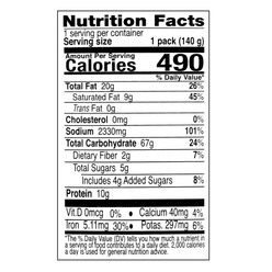 JONGGA Real Kimchi Ramen King Cup 140 g