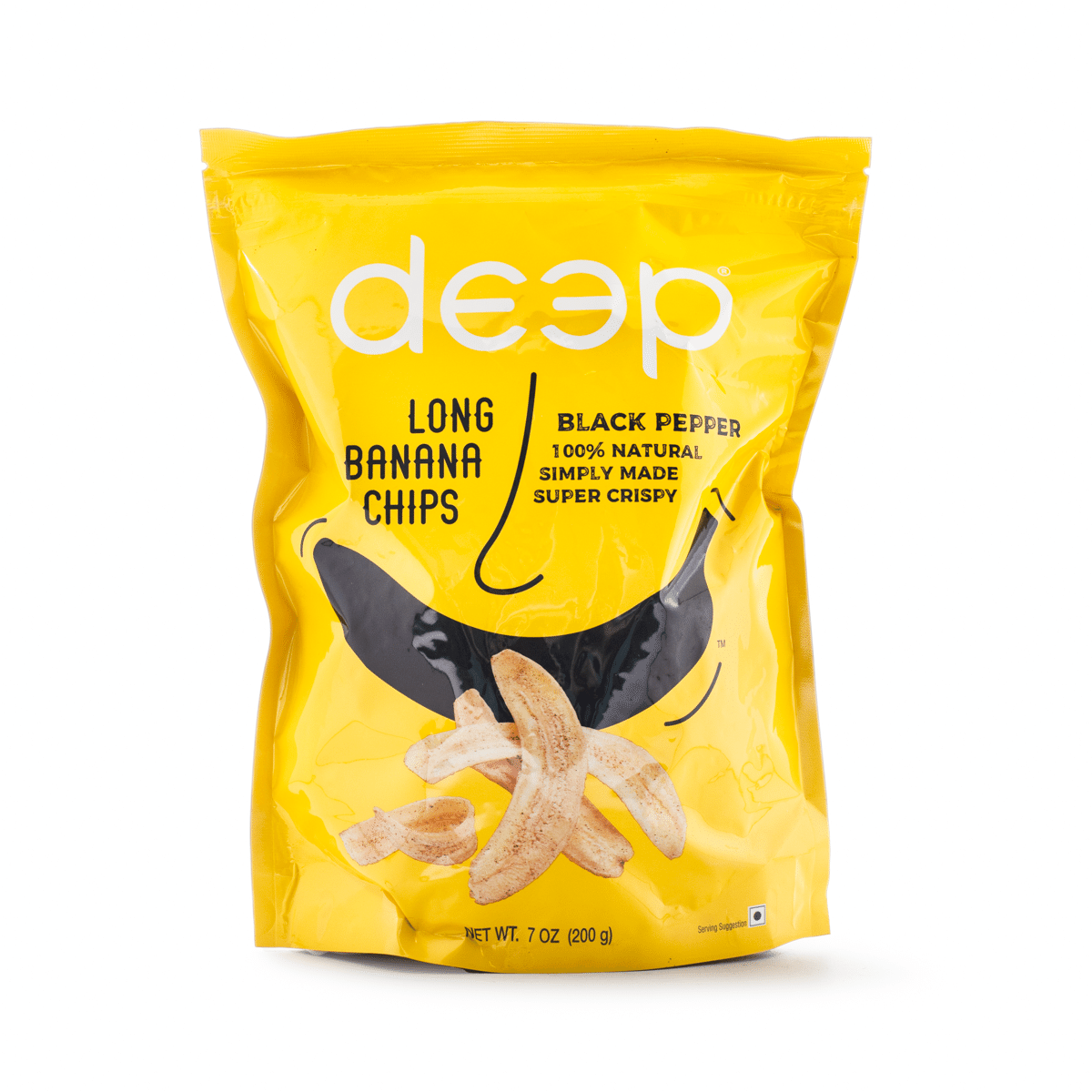 Chips de Banana con Pimienta Negra Deep 7 onza(s)