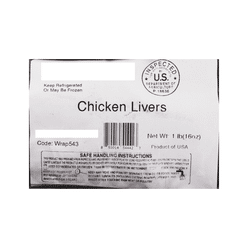 Chicken Liver Frozen 1 lb