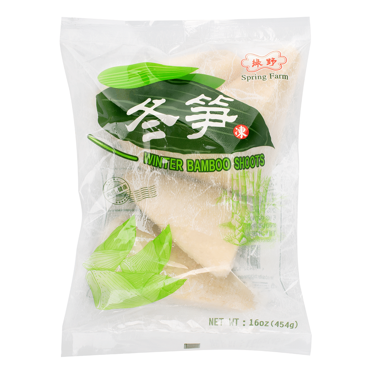 Spring Farm Winter Bamboo Shoots, Frozen 16 oz