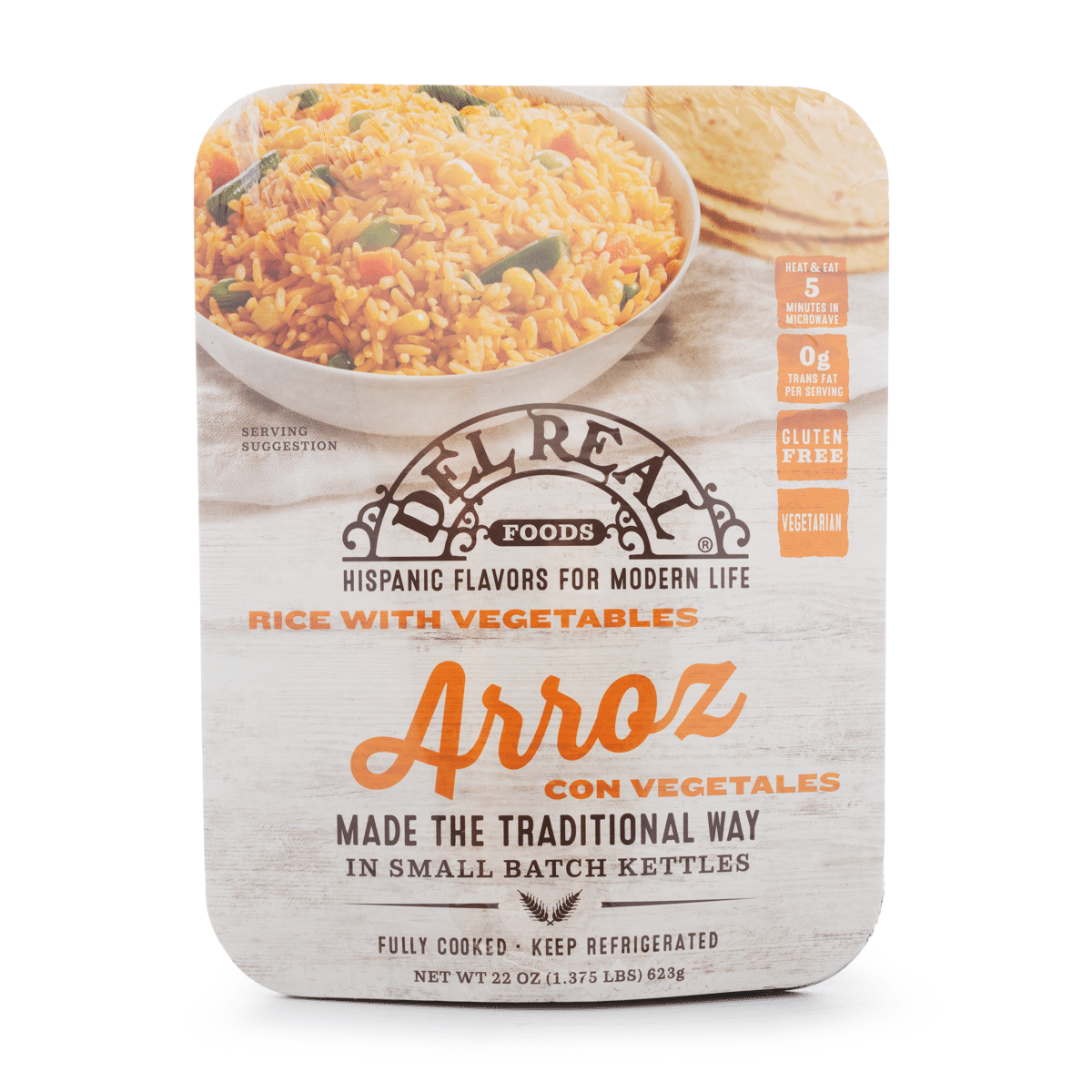 Del Real Rice With Vegetables 24 oz