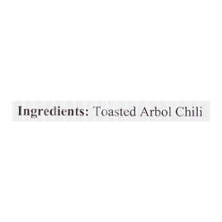Tadin Toasted Arbol chili Dry 2 oz