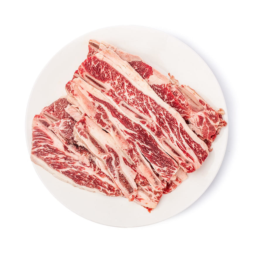 Get Sliced Bone-In Beef Short Ribs, Frozen Delivered | MásGusto Latino ...