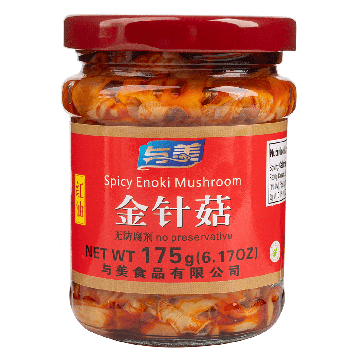 Yumei Spicy Enoki Mushrooms 175 g