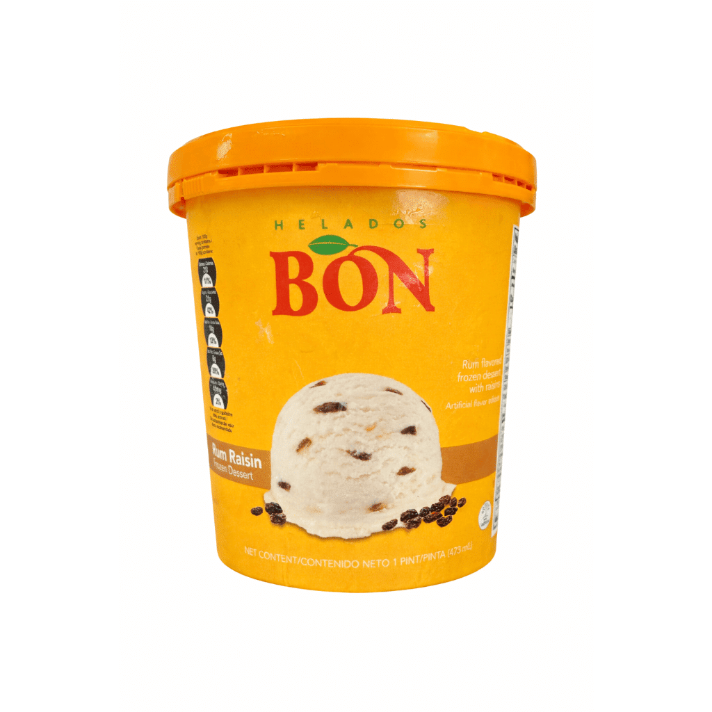 Bon Frozen Dessert Raisins 473 ml