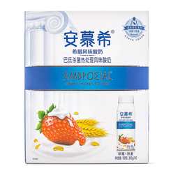 An Mu Xi 그리스식 요거트 (딸기) 10개입 200 그램*10 병