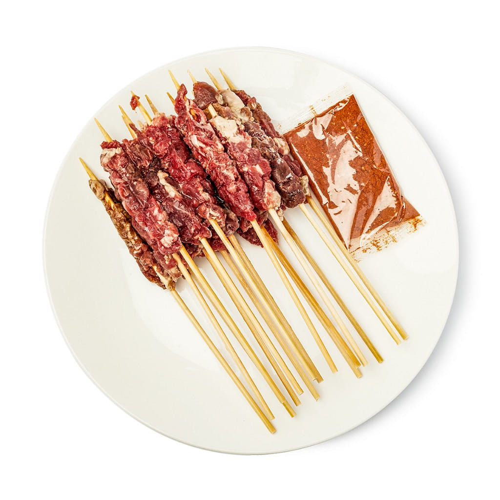Beef Skewers, Frozen 1 lb