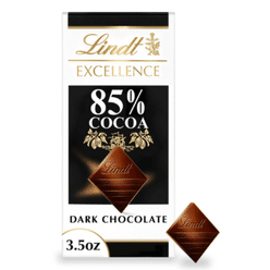 Lindt Excellence Dark Chocolate, 85% Cocoa, Candy Bar 3.5 oz