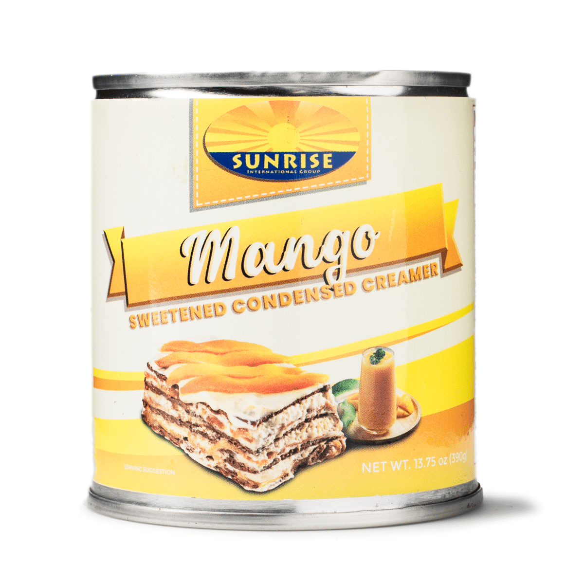 Creme Condensado Adoçado Sunrise, Sabor Manga 390 grama(s)