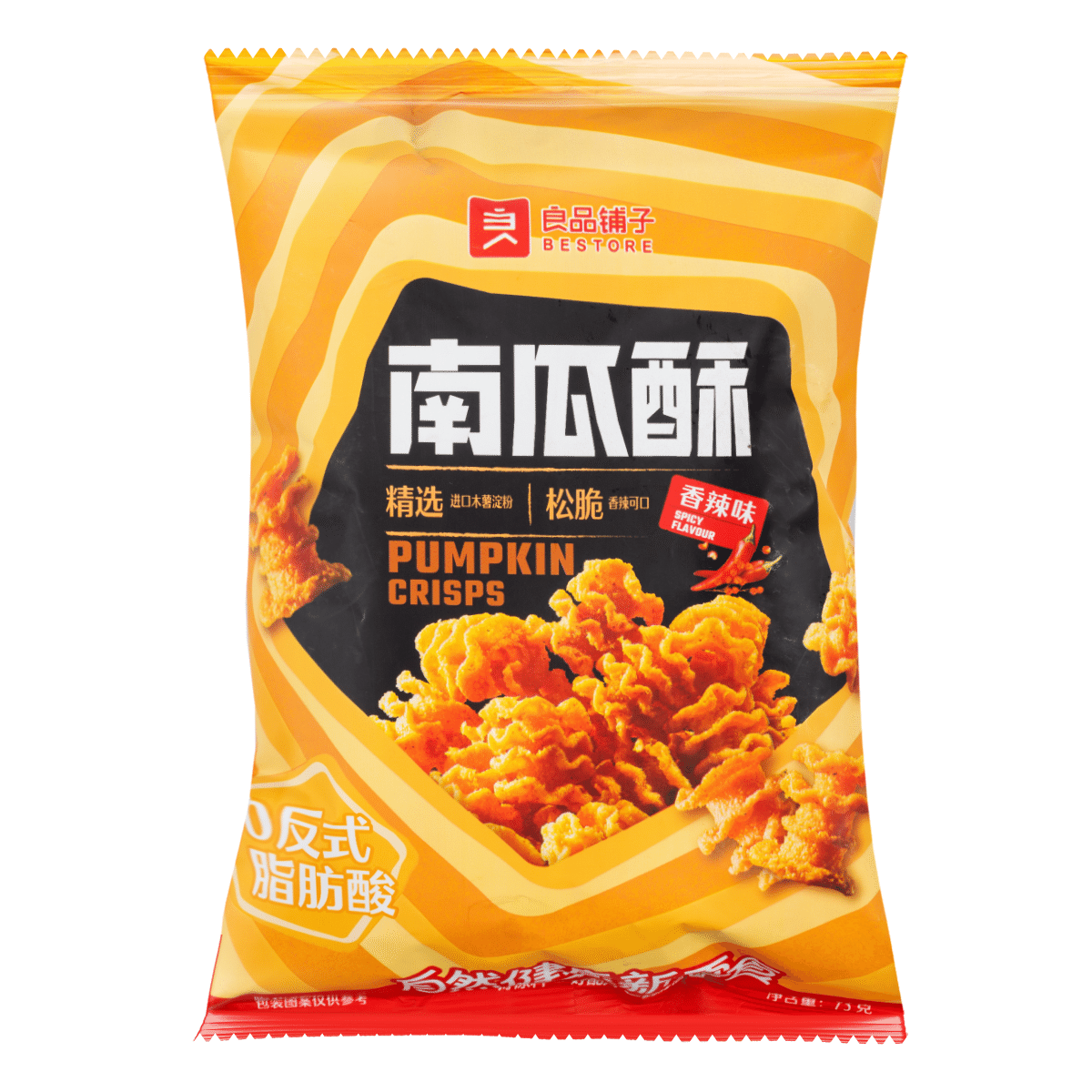 BESTORE 호박 크리스피, 매운 맛 75 그램*20 팩