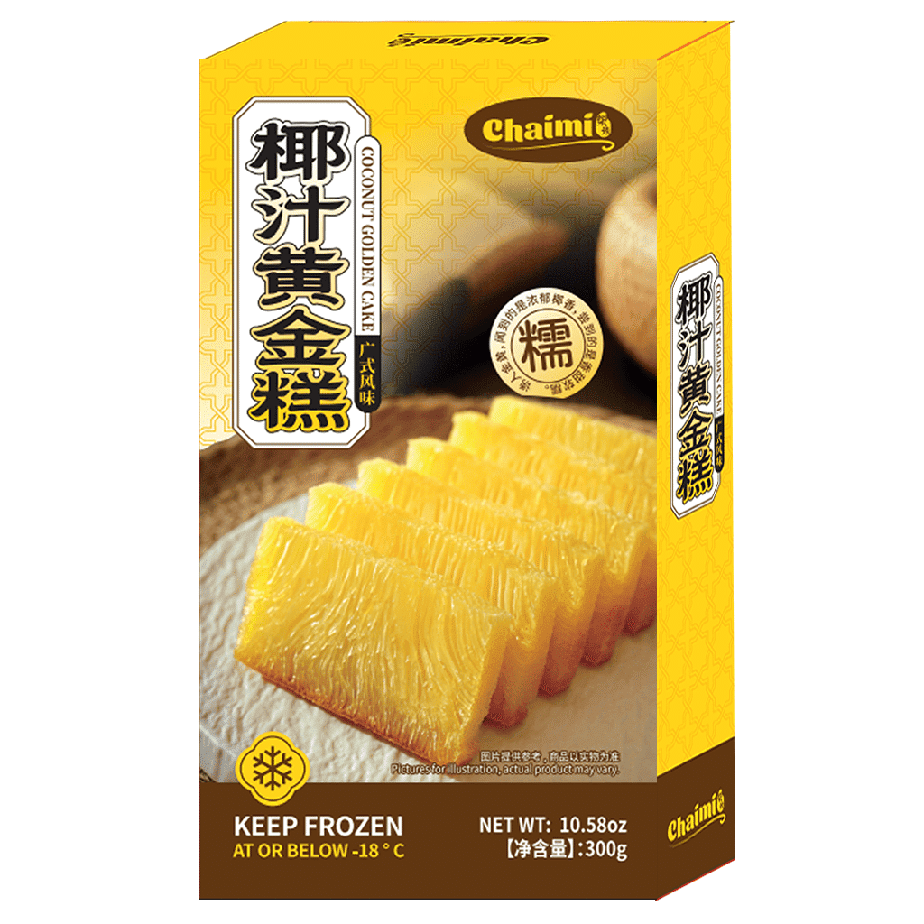 Pastel dorado de coco Chaimi 300 gramo(s)